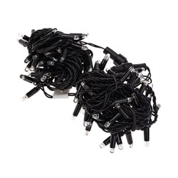 NEON-NIGHT Гирлянда Нить 10м, постоянное свечение, черный ПВХ, 230В, цвет: Тёплый белый 305-176 - фото 90682