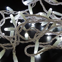 NEON-NIGHT Гирлянда Нить 10м, с эффектом мерцания, белый ПВХ, 230В, цвет: Белый 305-265 - фото 90697