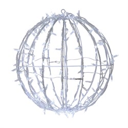 NEON-NIGHT Шар светодиодный 230V, диаметр 50 см, 200 светодиодов, эффект мерцания, цвет белый 501-613 - фото 90699