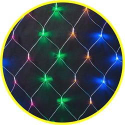 Navigator Гирлянда 61 845 NGF-N01-156RGBY-12-1.5x1.5m-230-TR-IP20 61845 - фото 90717