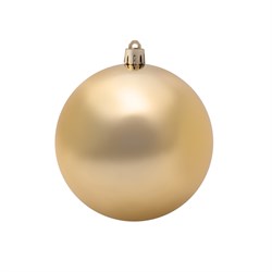 NEON-NIGHT Елочная фигура «Шар» Ø 10 см, цвет золотой глянцевый 502-071 - фото 90740