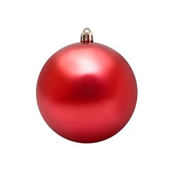 NEON-NIGHT Елочная фигура «Шар» Ø 10 см, цвет красный глянцевый 502-072 - фото 90745