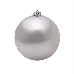 NEON-NIGHT Елочная фигура «Шар» 15 см, цвет серебряный глянцевый 502-025 - фото 90747