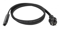 ЭРА ERABL- SET Набор для подключения Белт-лайт (шнур питания с вилкой+ коннектор, на 2 жил.), черны Б0049180 - фото 90988