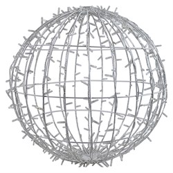 NEON-NIGHT Шар светодиодный Ø 50 см, 200 светодиодов, теплый белый цвет свечения с эффектом мерцания 501-644 - фото 90994