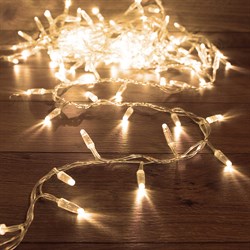 NEON-NIGHT Гирлянда «Кластер» 10 м, прозрачный ПВХ IP65, 200 диодов, цвет теплый белый 303-636 - фото 91246