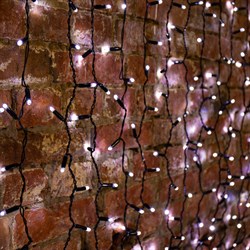 NEON-NIGHT Гирлянда "Светодиодный Дождь" 2х3м, эффект мерцания, черный провод, 230 В, диоды БЕЛЫЕ, 760 LED 235-201 - фото 91256