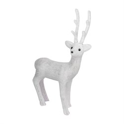 Акриловая светодиодная фигура Снежный олень 100 см, 380 светодиодов, IP 65, понижающий трансформатор в комплекте, NEON-NIGHT 513-307 - фото 91322