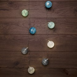 NEON-NIGHT Тайские фонарики «Северное сияние» 3,5 м, прозрачный ПВХ, 20 LED, теплый белый, питание 2 х АА (батарейки не в комплекте) 303-086 - фото 91344