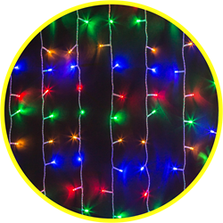 Navigator Гирлянда 93 646 NGF-D022-02 (занавес RGBY 357 2*1.5м IP20 TR) 93646 - фото 91400