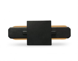 Ambrella Коннектор прямой однофазный для соединения трековых шинопроводов GL7066 BK черный GL7066 - фото 92044