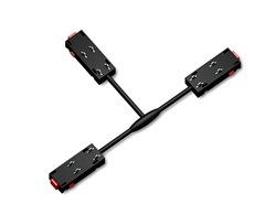 Ambrella Коннектор питания T-образный для шинопровода Magnetic 220V GL1114 BK черный 250*150*18 GL1114 - фото 92073