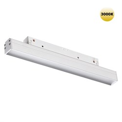 Novotech 359198 SHINO NT23 000 белый Трековый светильник для низков. шинопровода IP20 LED 3000К 12W 48V 900Лм FLUM 359198 - фото 92144