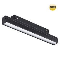 Novotech 359199 SHINO NT23 000 черный Трековый светильник для низков. шинопровода IP20 LED 3000К 12W 48V 900Лм FLUM 359199 - фото 92147