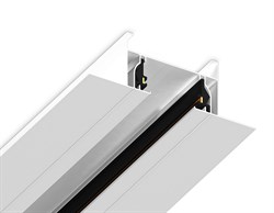 Ambrella Шинопровод встраиваемый однофазный Standard 220V GL7123 WH белый 2000*58.6*18 (ввод питания, 1 заглушка, крепление в комплекте) GL7123 - фото 92174