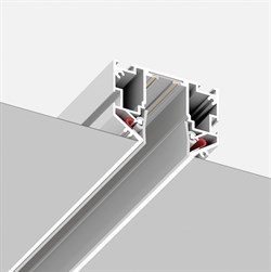 ST Luce ST040.529.00 Шинопровод 220 под натяжной потолок  Белый Длина 2 000мм ST040.529.00 - фото 92268