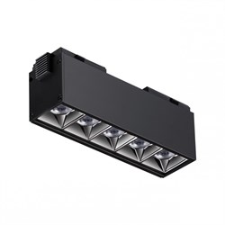 Novotech 358523 SHINO NT21 000 черный трековый светильник для низковольного шинопровода IP20 LED 4000K 10W 48V KIT 358523 - фото 92326