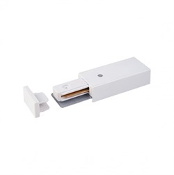 Elektrostandard TRP-1-1-WH / Соединитель электрический Ввод питания и заглушка торцевая для однофазного шинопровода (белый) a039498 - фото 92327