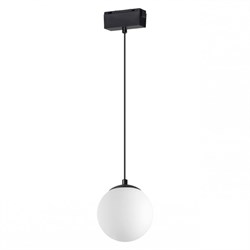 Novotech 358536 SHINO NT21 000 черный трековый светильник для низковольного шинопровода, длина провода 0.8м IP20 LED 4000K 10W 48V KIT 358536 - фото 92413