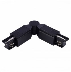 ST LUCE ST030.409.18 Поворотный угол для трехфазного шинопровода Черный ST030.409.18 - фото 92497