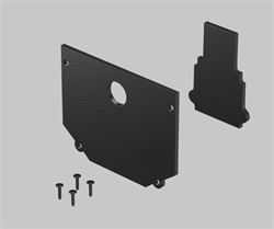 Maytoni Комплект заглушек к шинопроводу Exility для монтажа в натяжной ПВХ потолок TRA034EC-SCH-42B TRA034EC-SCH-42B - фото 92597