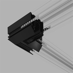 Elektrostandard Slim Magnetic Коннектор угловой внутренний для шинопровода в натяжной потолок (черный) 85124/00 a062151 - фото 92626