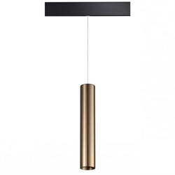 Novotech 358990 SHINO NT22 бронза светлая/черный трековый светильник для низковольного шинопровода, провод 0,8м IP20 LED 4000K 20W 48V FLUM 358990 - фото 92649