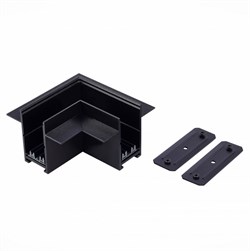 ST LUCE ST021.422.14 Угол-соединитель для встраиваемого  шинопровода Skyline 220 Черный ST021.422.14 - фото 92724