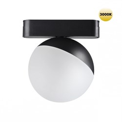Novotech 359262 SHINO NT23 052 черный Трековый светильник для низковольтного шинопровода IP20 LED 10W 48V 800Лм 3000К SMAL 359262 - фото 92856