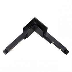 Novotech 135122 SHINO NT21 000 черный Соединитель с токопроводом для шинопровода L-образный IP20 48V FLUM 135122 - фото 93020