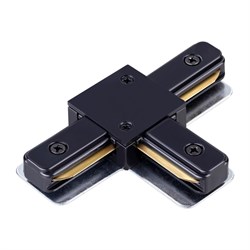 Novotech 135144 PORT NT22 черный Соединитель с токопроводом "T" для однофазного двухжильного шинопровода IP20 220V 135144 - фото 93035