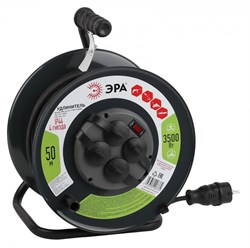 ЭРА RMx-4es-3x1.5-50m-IP44(KG) Удлинитель силовой на металлической катушке c/з 4 гн 50м КГ 3х1.5 Б0046804 - фото 93157