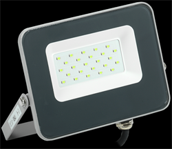 IEK Прожектор LED СДО 07-20G green IP65 серый IEK LPDO7G-01-20-K03 - фото 93197