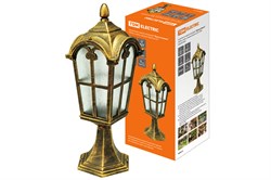 TDM Светильник садово-парковый "Братья Гримм" 100 Вт, стойка, шагрень/бронза, Е27 SQ0330-0094 - фото 93275