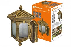 TDM Светильник садово-парковый "Самурай" 60 Вт, вверх, шагрень/бронза, Е27, SQ0330-0077 - фото 93282