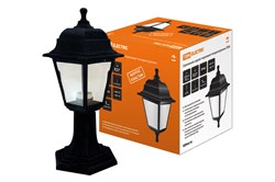 TDM Светильник садово-парковый НТУ 04-60-001 четырехгранник, стойка, пластик, черный SQ0330-0705 - фото 93318