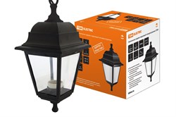 TDM Светильник садово-парковый НСУ 04-60-001 четырехгранник, подвес, пластик, черный SQ0330-0706 - фото 93321