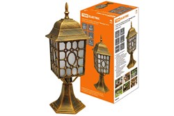 TDM Светильник садово-парковый "Беседка" 60 Вт, стойка, матовое/бронза, Е27 SQ0330-0334 - фото 93380