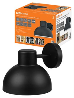 TDM Светильник садово-парковый "Бостон-1" 60 Вт, D200 мм, вниз, металл, черный, Е27 SQ0330-0248 - фото 93553