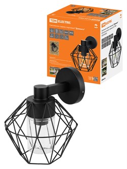 TDM Светильник садово-парковый "Доминго" 60 Вт, вниз, металл, черный, Е27 SQ0330-0263 - фото 93556