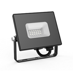 Gauss Прожектор Elementary 10W 650lm зеленого свечения 175-265V IP65 черный LED 613100610 - фото 93949