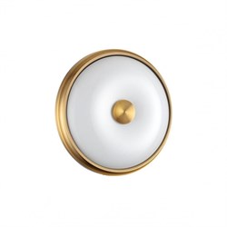 Odeon Light 4956/2 WALLI ODL22 511 античн.бронза/металл/белый/стекло Настенно-потолочн.светильн. E14 2*40W PELOW 4956/2 - фото 93988