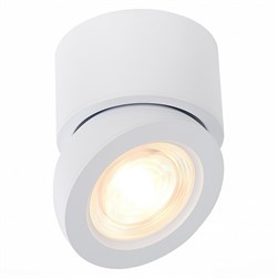 ST LUCE  ST654.532.10 Светильник потолочный Белый LED 1*10W 3000K 850Lm Ra>90 38о IP20 D95xH96 180-240V ST654.532.10 - фото 94029