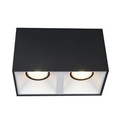 ST LUCE ST168.452.02 Светильник потолочный Черный GU10 2*50W IP20 L82,5xW165xH104 220V Без ламп ST168.452.02 - фото 94052