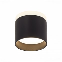 ST Luce ST102.442.09 Светильник потолочный Черный LED 1*9W 4000K 702Lm Ra>80 120° IP20 D79xH75 170-240V ST102.442.09 - фото 94065