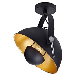 Lussole LOFT Металл Черный / оранжевый Металл Светильник потолочный E27 10W GRLSP-9825 - фото 94193