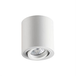 Odeon Light 3567/1C ODL18 117 белый Потолочный накладной светильник IP20 GU10 50W 220V TUBORINO 3567/1C - фото 94436