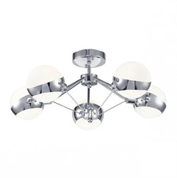 Freya Modern Silvia Хром Потолочный светильник E14 60W FR5009CL-05CH - фото 94447