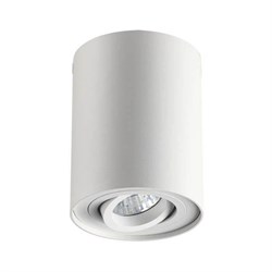 Odeon Light 3564/1C ODL18 115 PILLARON Светильник Потолочный накладной белый IP20 GU10 1*50W 220V 3564/1C - фото 94501