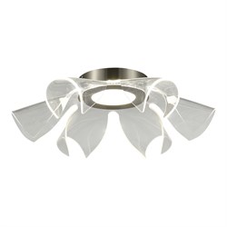 ST LUCE SL6235.102.20 Светильник потолочный Никель/Прозрачный LED 1*20W 4000K SL6235.102.20 - фото 94623